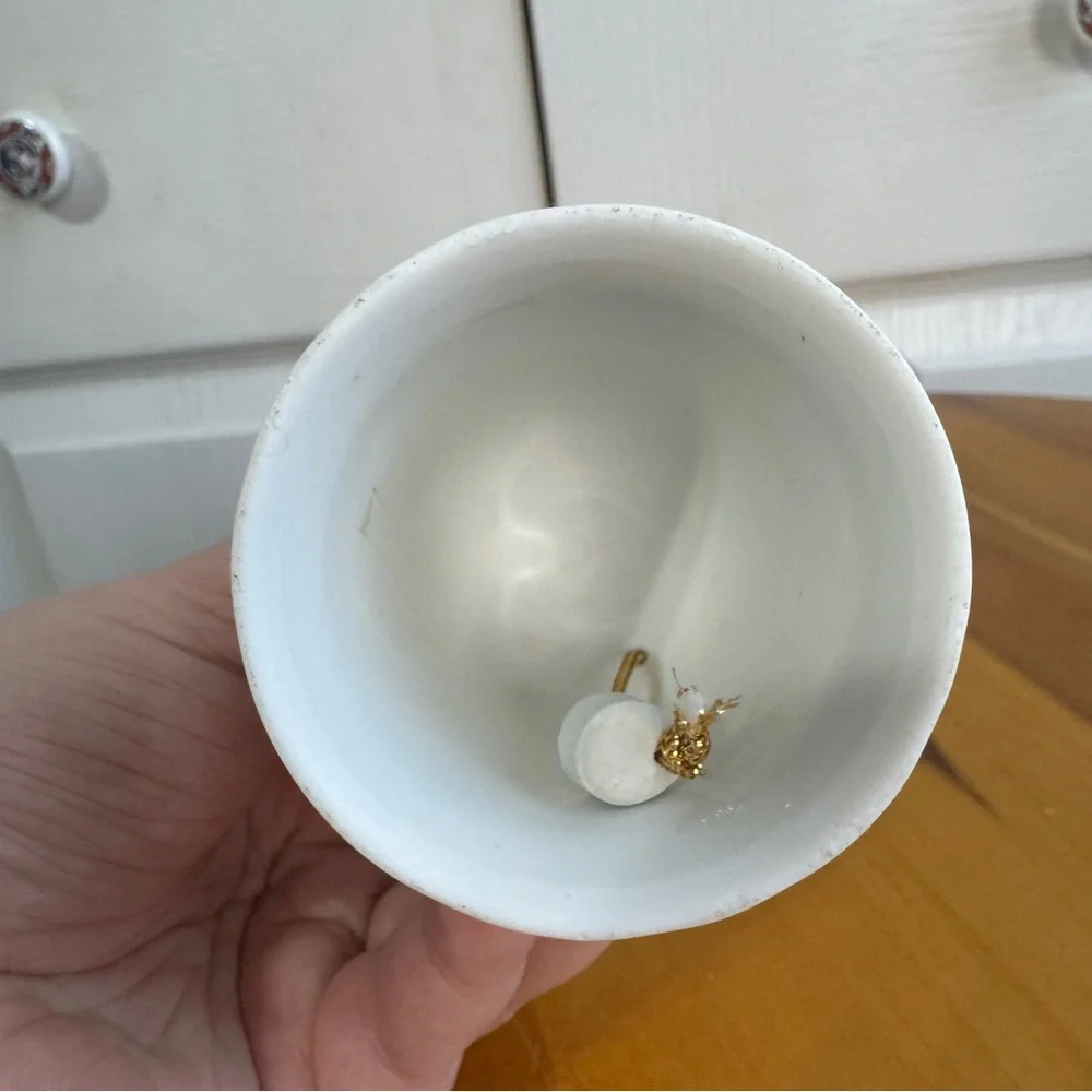 Vintage 1989 Santa Claus Christmas dinner‎ bell